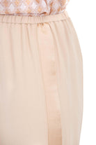 FORTE FORTE Pantalone con elastico in envers satin Pantaloni Paglierino 14549MYPANTS 1012 