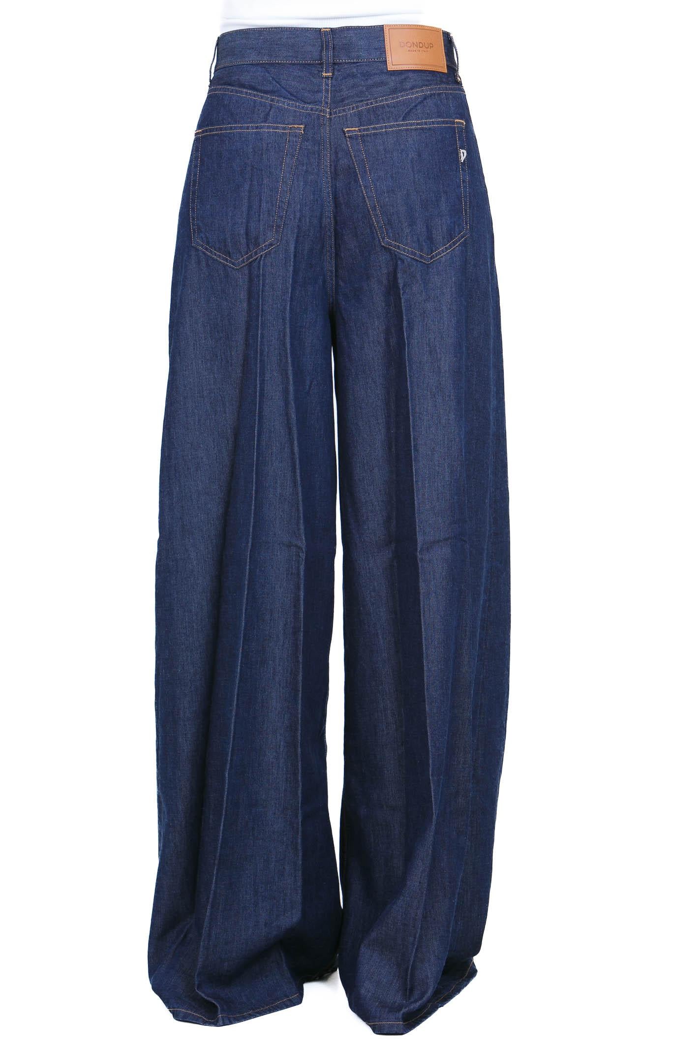 DONDUP Maggie blusa in denim Jeans Blu DP853DF0266DMC4-MAGGIE 800 
