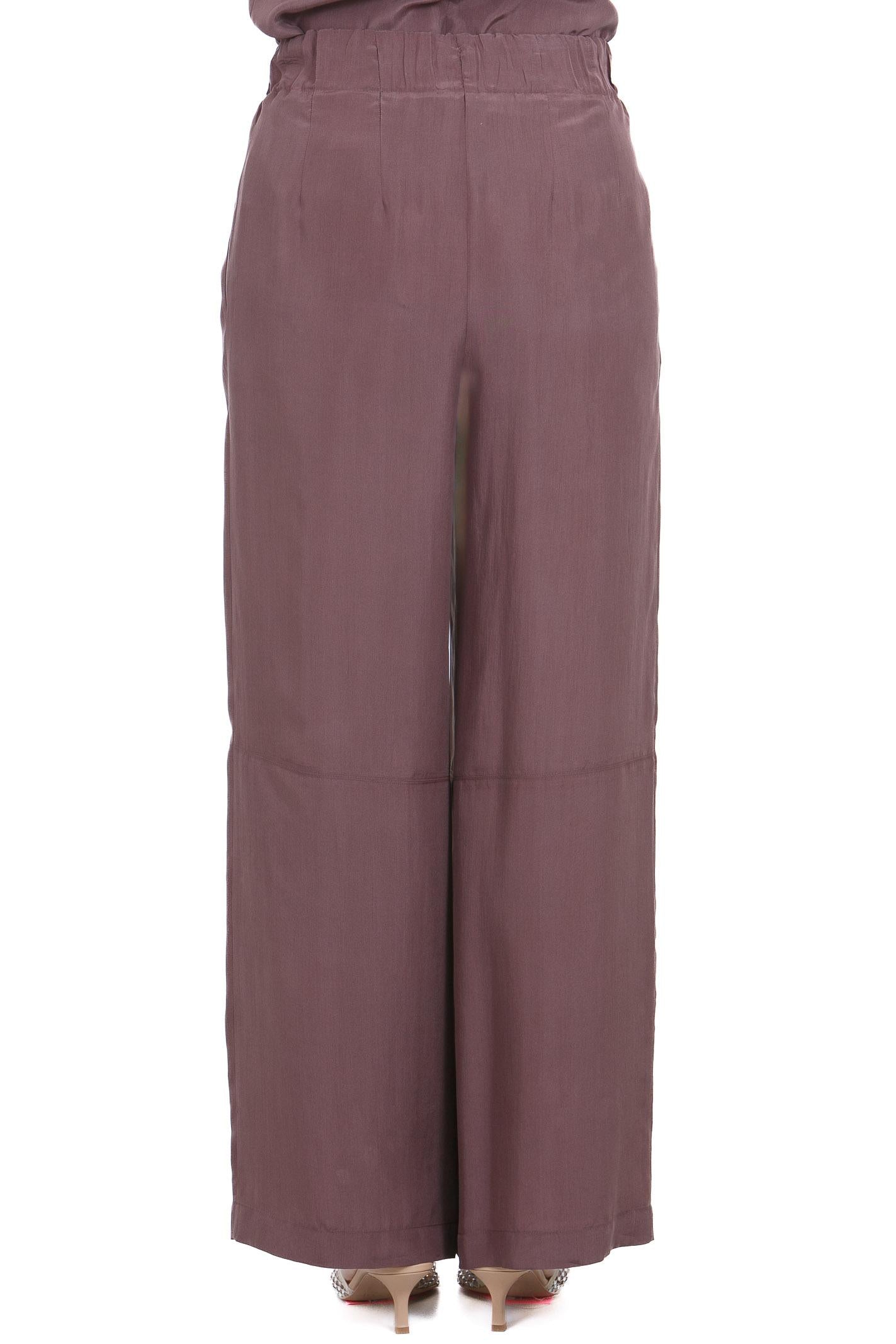 ALYSI Pantalone palazzo Habutay Pantaloni Mosto 116126-P6003 MOSTO 