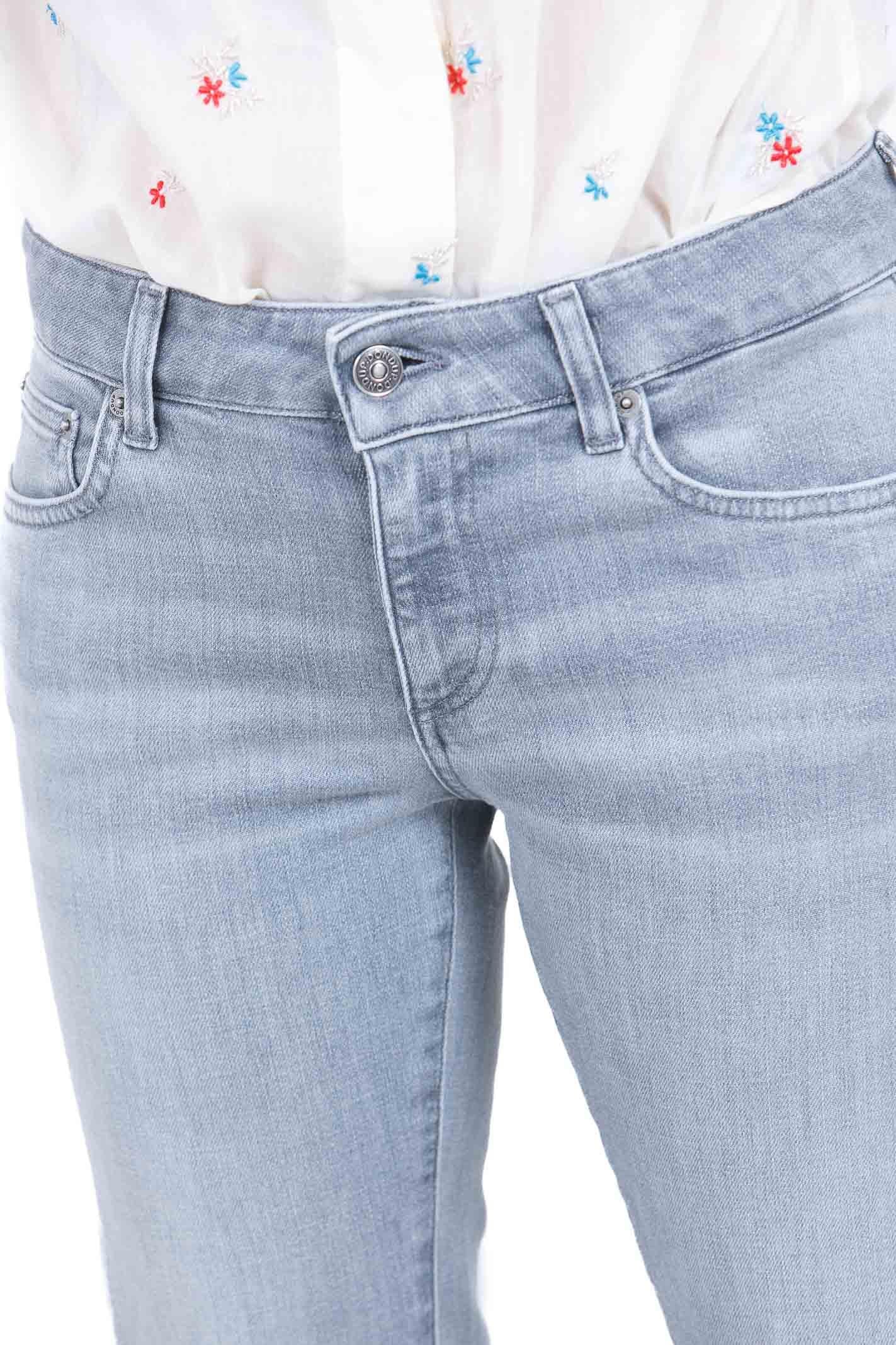 DONDUP Jeans Rose cinque tasche cropped slim fit, vita regolare Jeans Topo DP618DSK318DJ35-ROSESLIM 900 