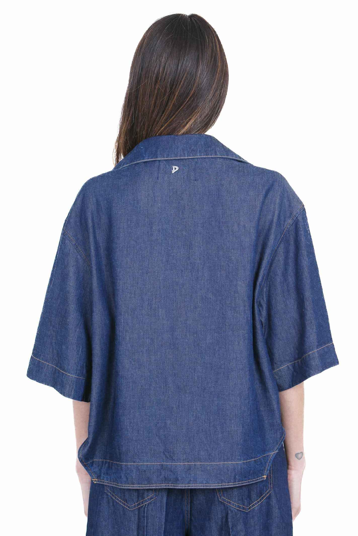 DONDUP  Camicie Blu DC458DF0266DMC4 800 