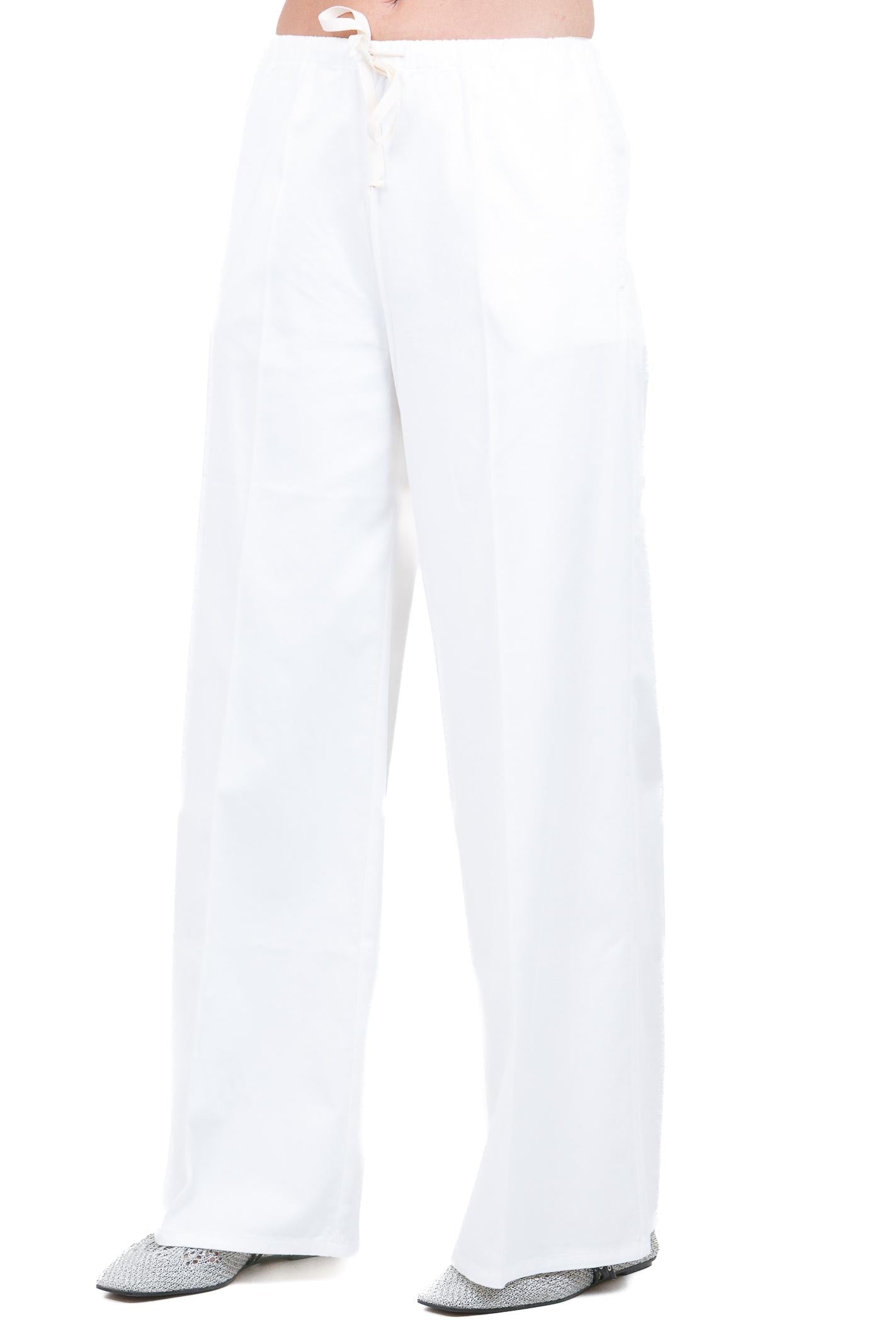 MADAME VENICE  Pantaloni Bianco PAMELA-G B.CO 