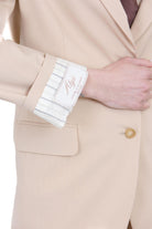 ALYSI Camicia boxy maniche ampie Camicie Pelle 116240-P6016 PELLE 