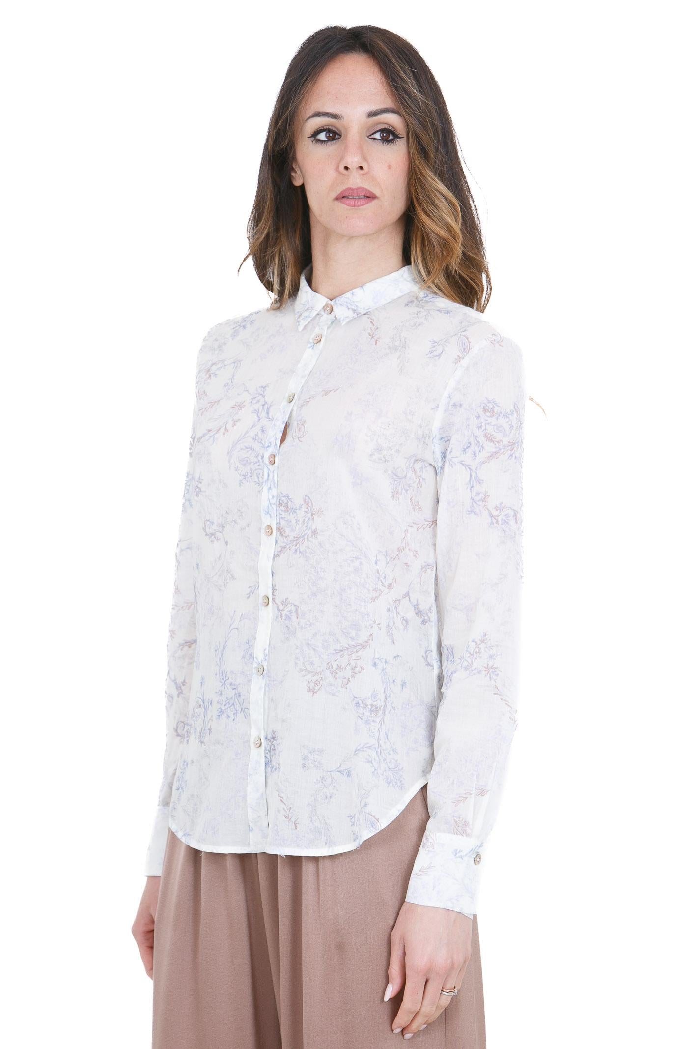 FORTE FORTE camicia regular in voile "nontiscordardime" Camicie Glicine 14627MYSHIRT 5009 