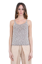 ALYSI Canotta in tricot Top Mosto 216423-P6002 MOSTO 