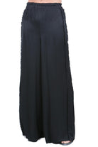 MANILA GRACE  Pantaloni Nero P175VU MA001 