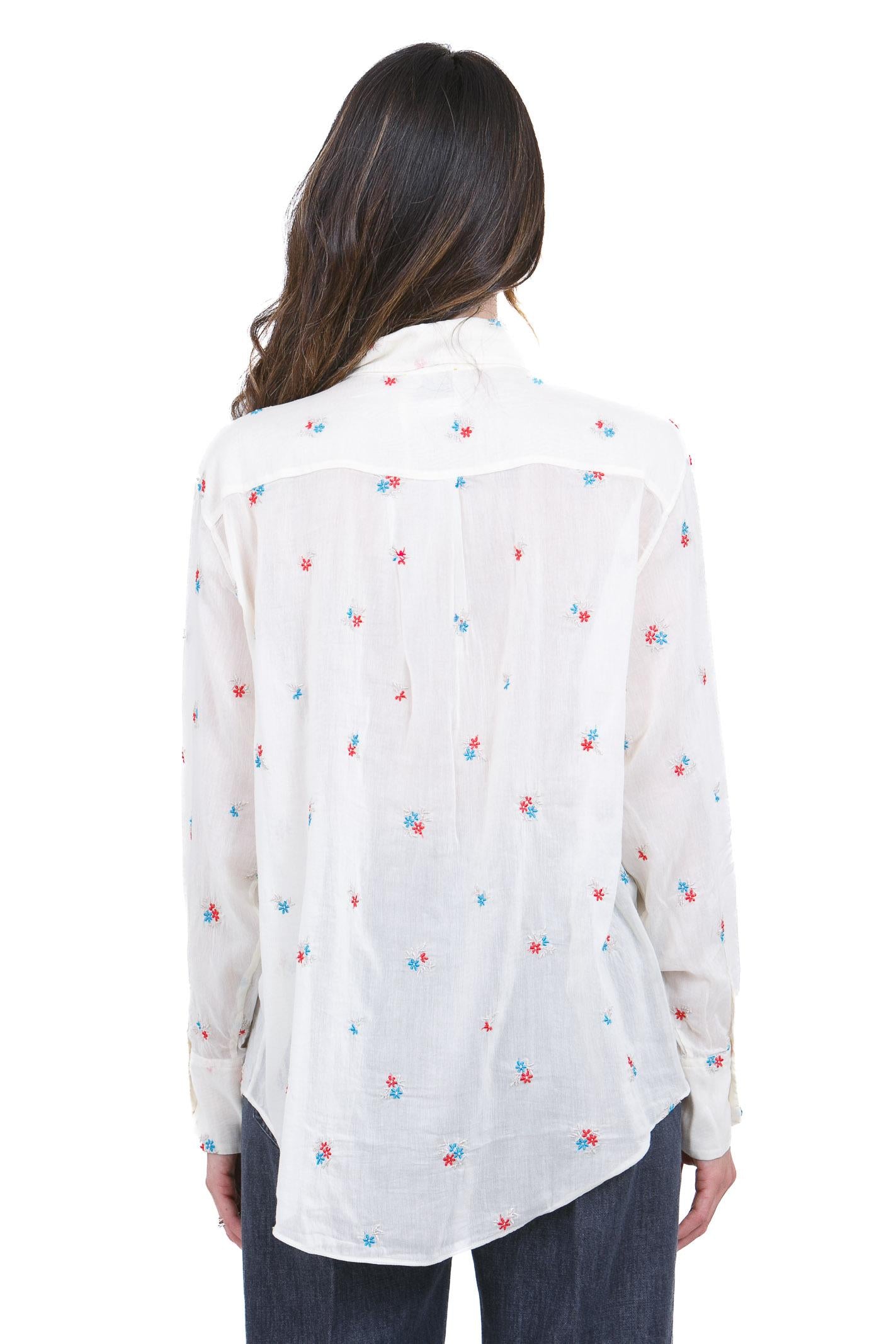 FORTE FORTE Camicia over ricamata Camicie Butter 14875MYSHIRT 0013 