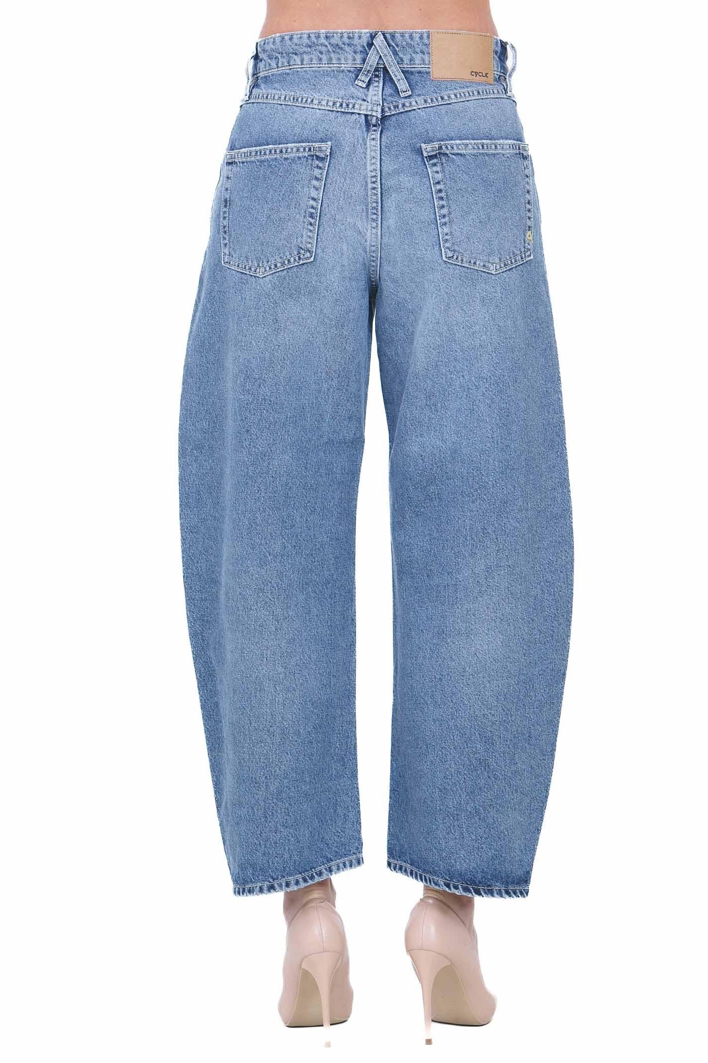 CYCLE Jeans Aida Crop wide leg Jeans Navy blue (CHIARO) AIDA-362P541 07 