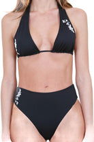 MANILA GRACE  Costumi Nero R721PR MA001 