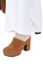 DONDUP Pantaloni Abby wide leg chino Pantaloni Latte DP883IF0049DXXX-ABBY 001 