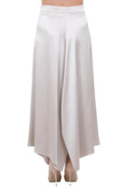 ALYSI Gonna asimmetrica in satin Gonne Petalo 116023-P6221 PTL 
