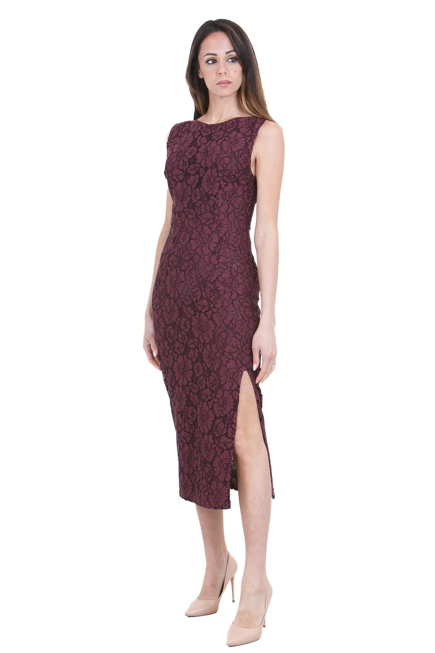 PINKO  Abiti Bordeaux vino DRUPA-106588-A330 R57 