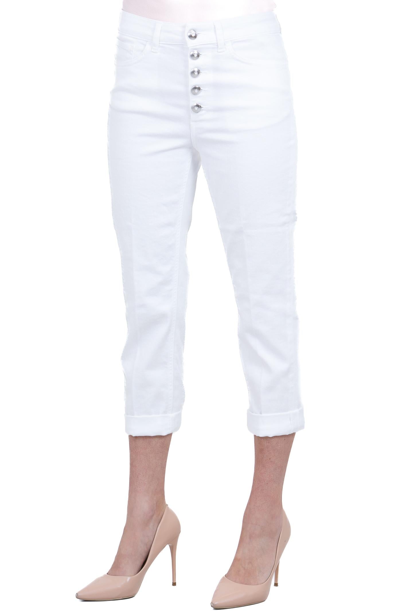 DONDUP  Jeans Bianco DP268BBS0030DPTD-LOOSEKOONSG 000 