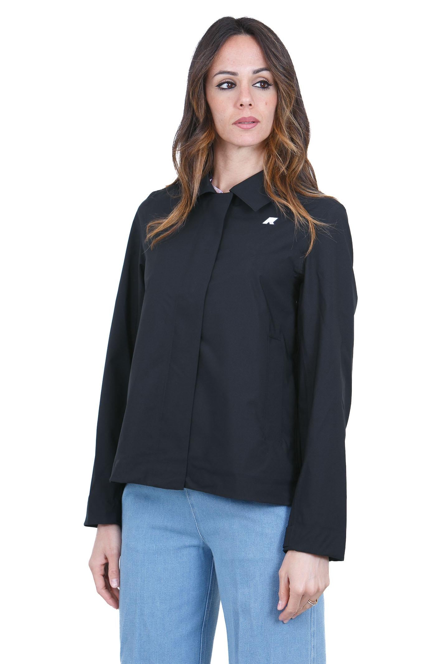 K-WAY Arabel stretch 2L <BR/> Giubbotti Black Pure ARABEL-K61338W USY 