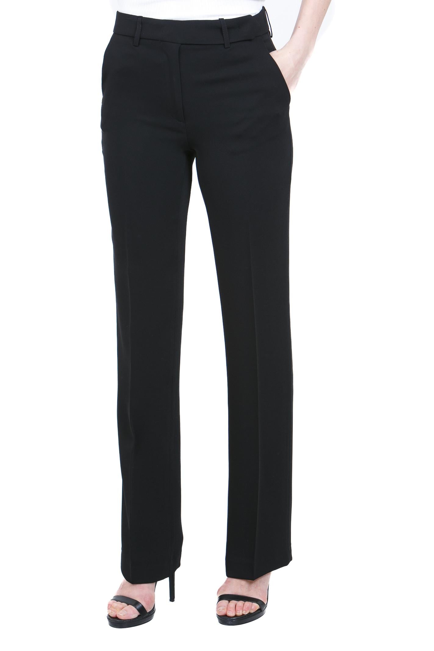 MANILA GRACE  Pantaloni Nero P182VU MA001 