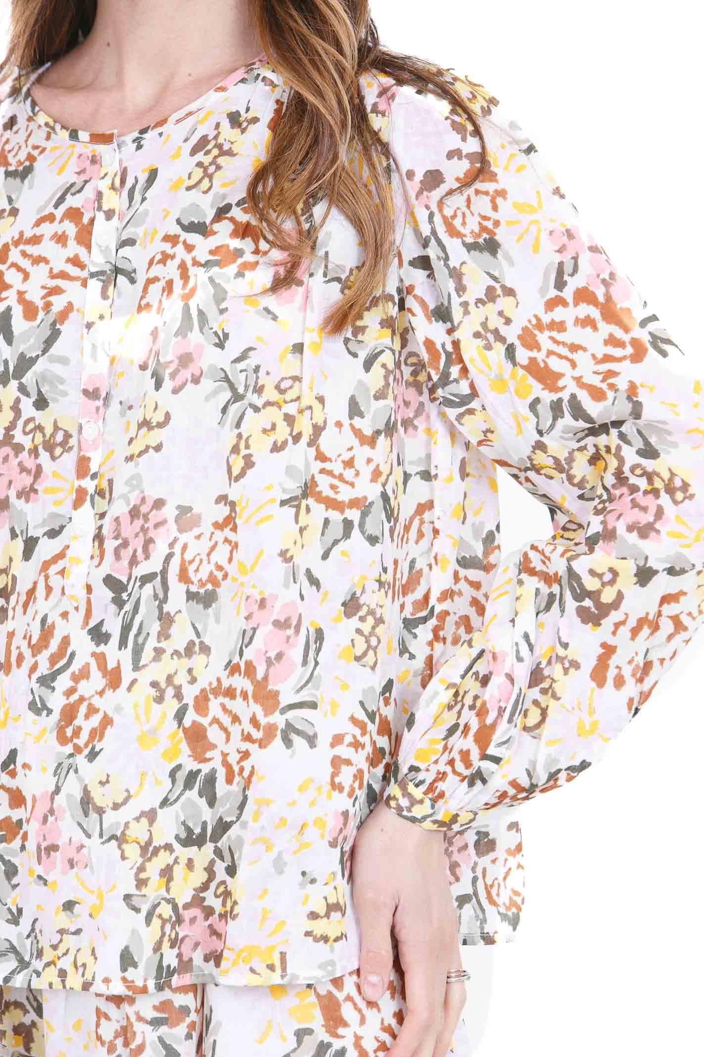 DES PETIT HAUTS  Bluse Verveine ROXANE-1E260464 IM287 