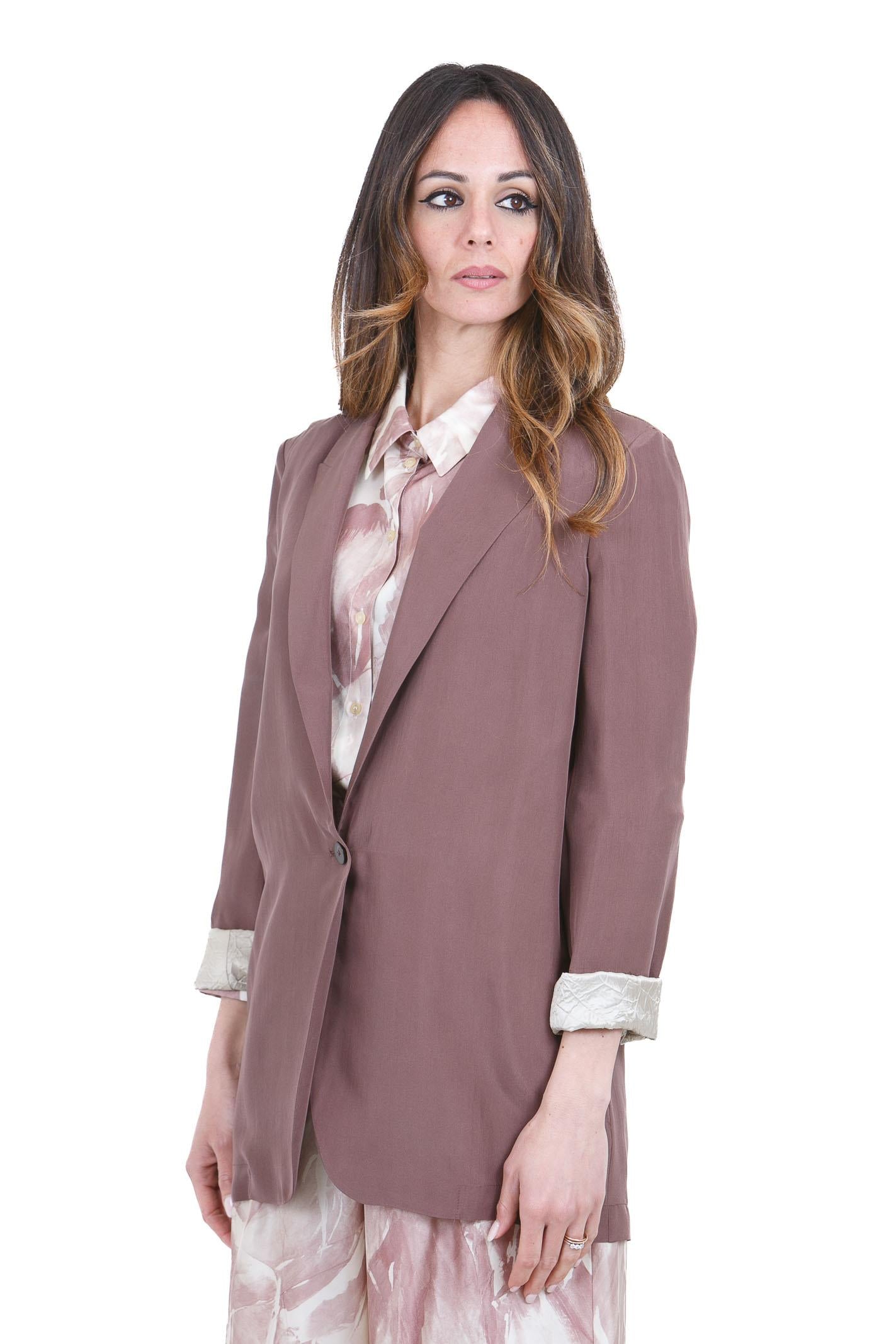 ALYSI Blazer monopetto habotay Blazer Mosto 116808-P6003 MOSTO 