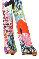 STELLA JEAN Pantalone ampio fantasia Pantaloni Fantasia P568 STAMPATO 