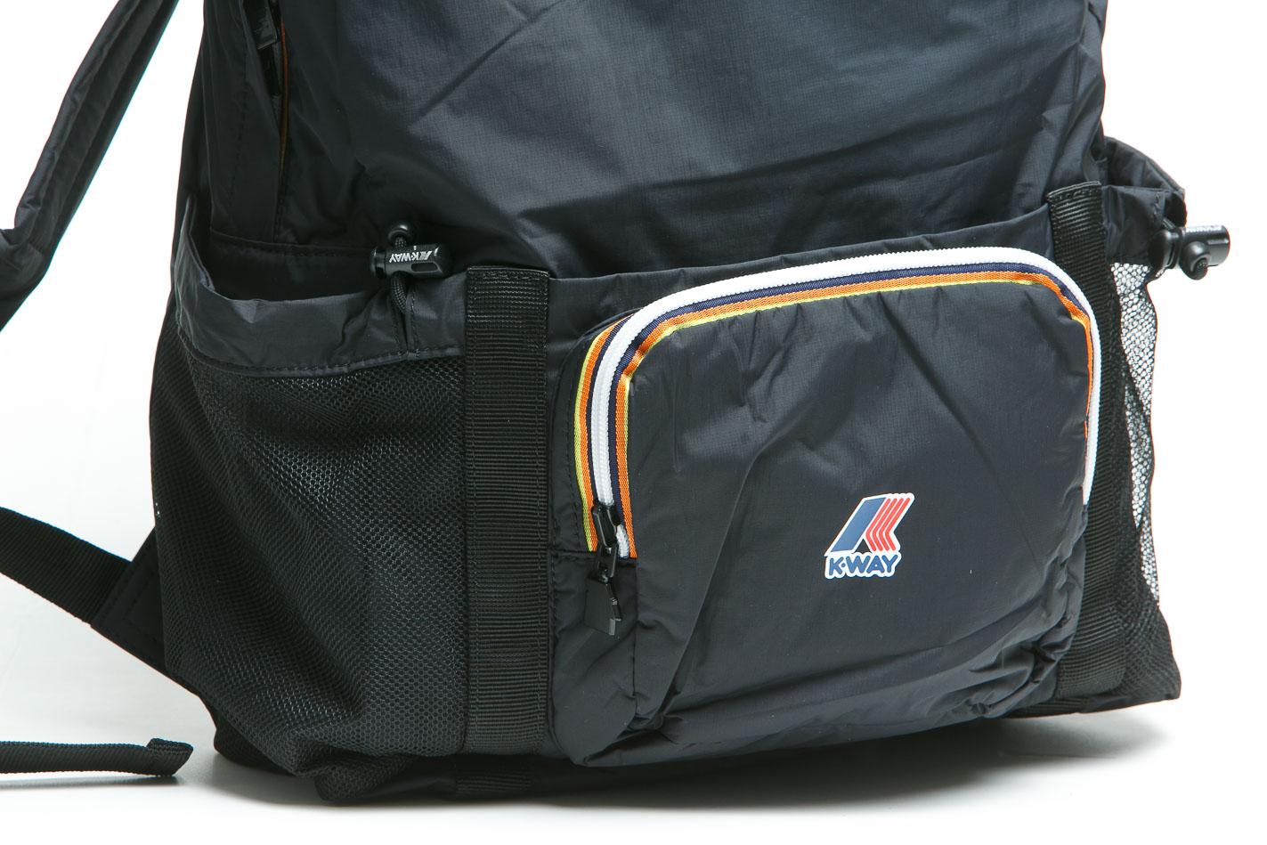 K-WAY  Zaini Black Pure LEVRAIMICHEL-K5135PW USY 