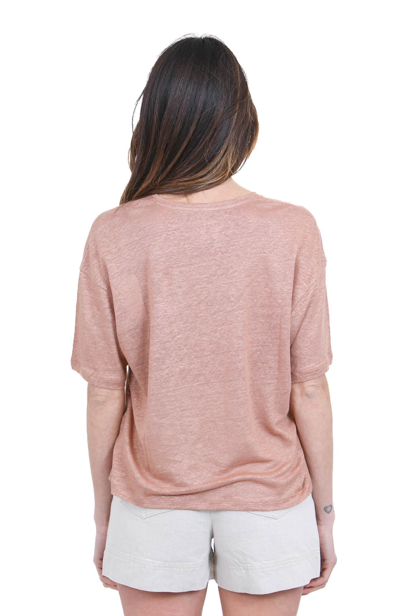 DES PETIT HAUTS  T- Shirt Mocha HANABELLE2-1E260227 07172 
