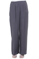 ALYSI Pantalone palazzo peach touch Pantaloni Gray purple 116119-P6045 GRASYP 