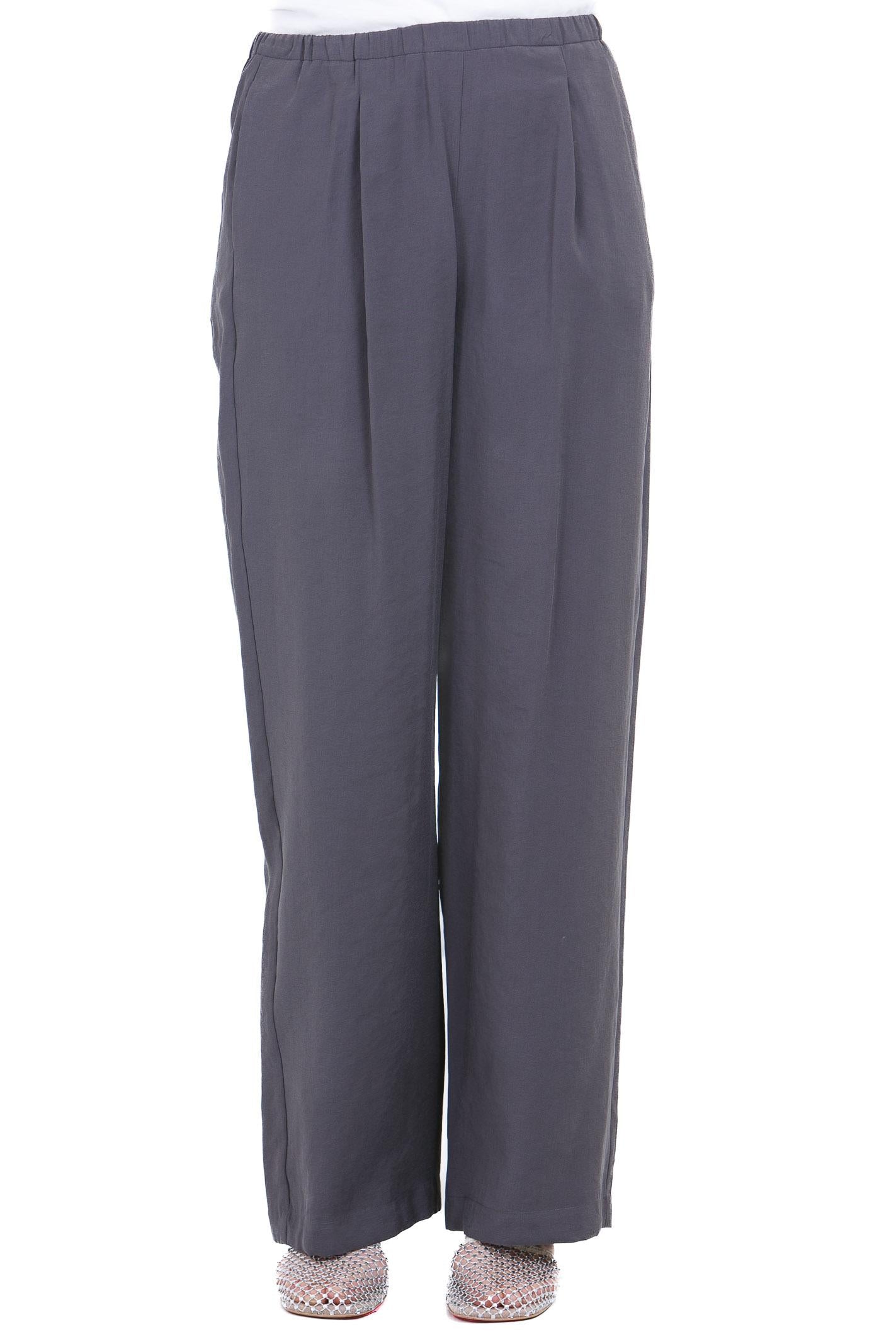 ALYSI Pantalone palazzo peach touch Pantaloni Gray purple 116119-P6045 GRASYP 