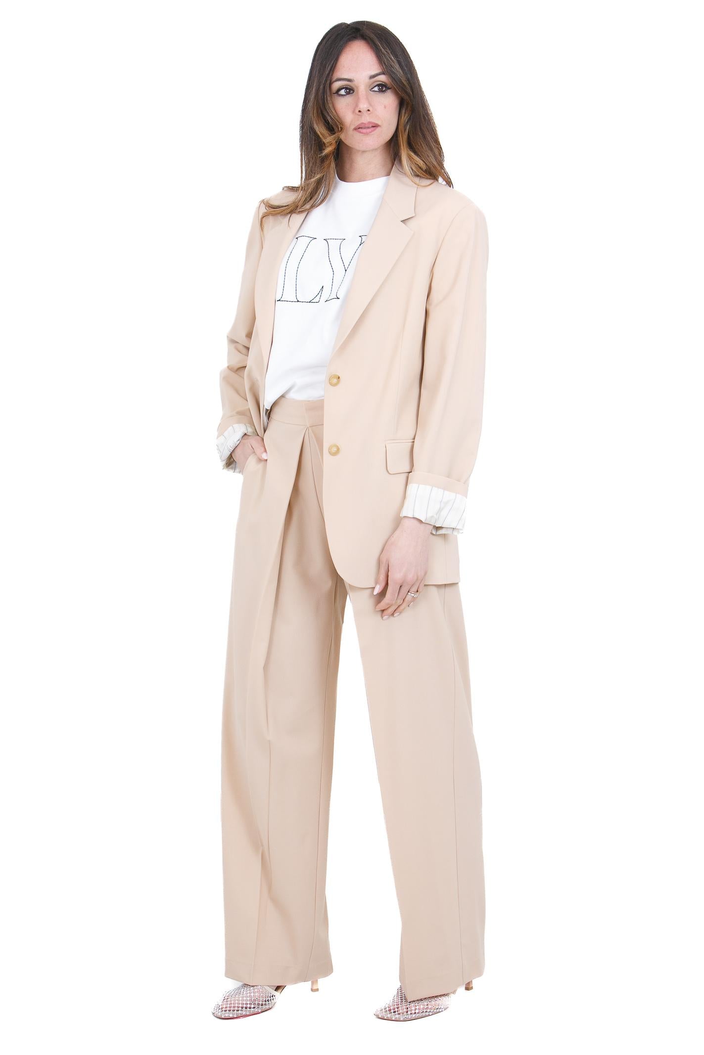 ALYSI Blazer monopetto con risvolto Blazer Pelle 116826-P6016 PELLE 