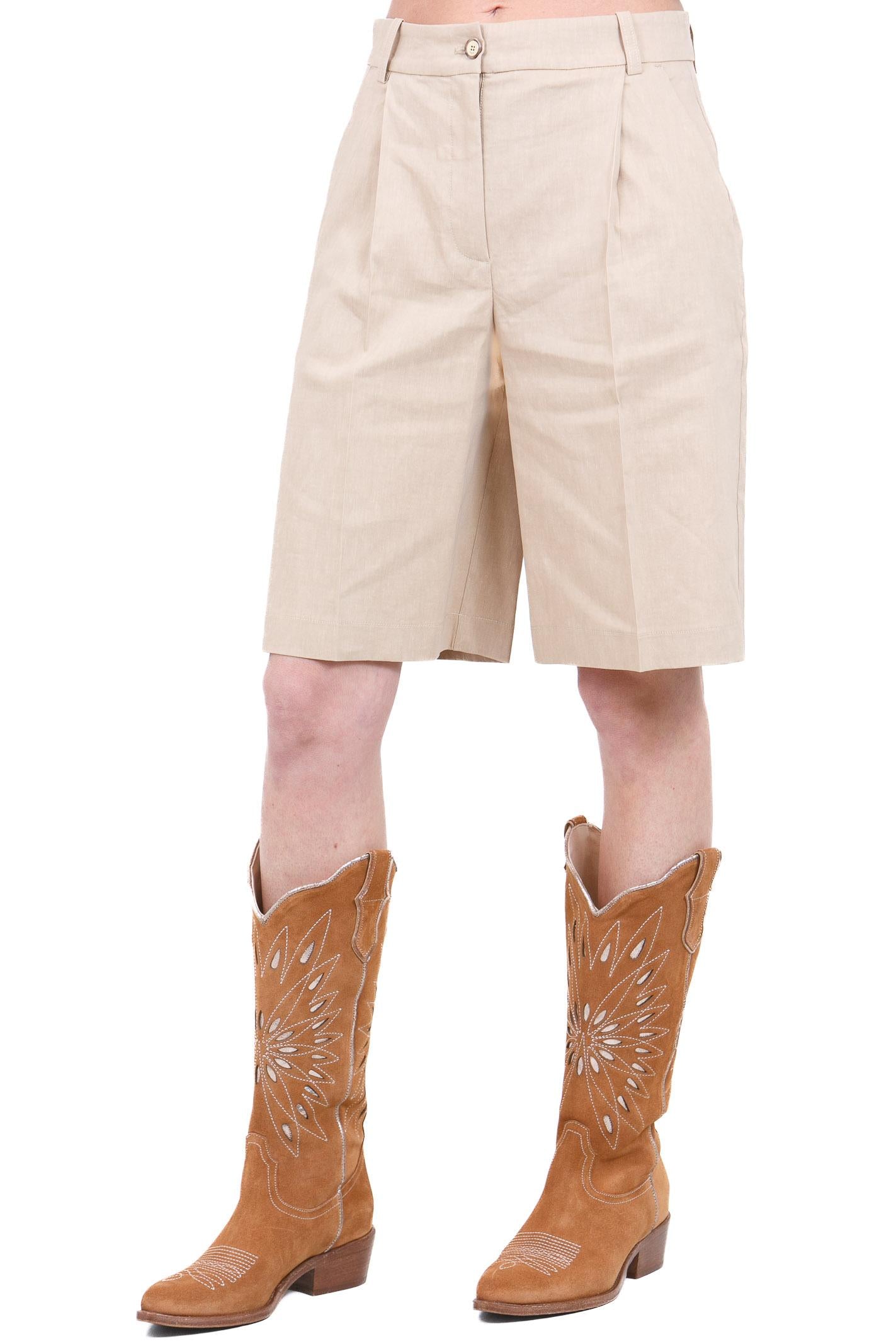 PINKO  Bermuda Beige chantilly BRYANA-106594-A34I D41 
