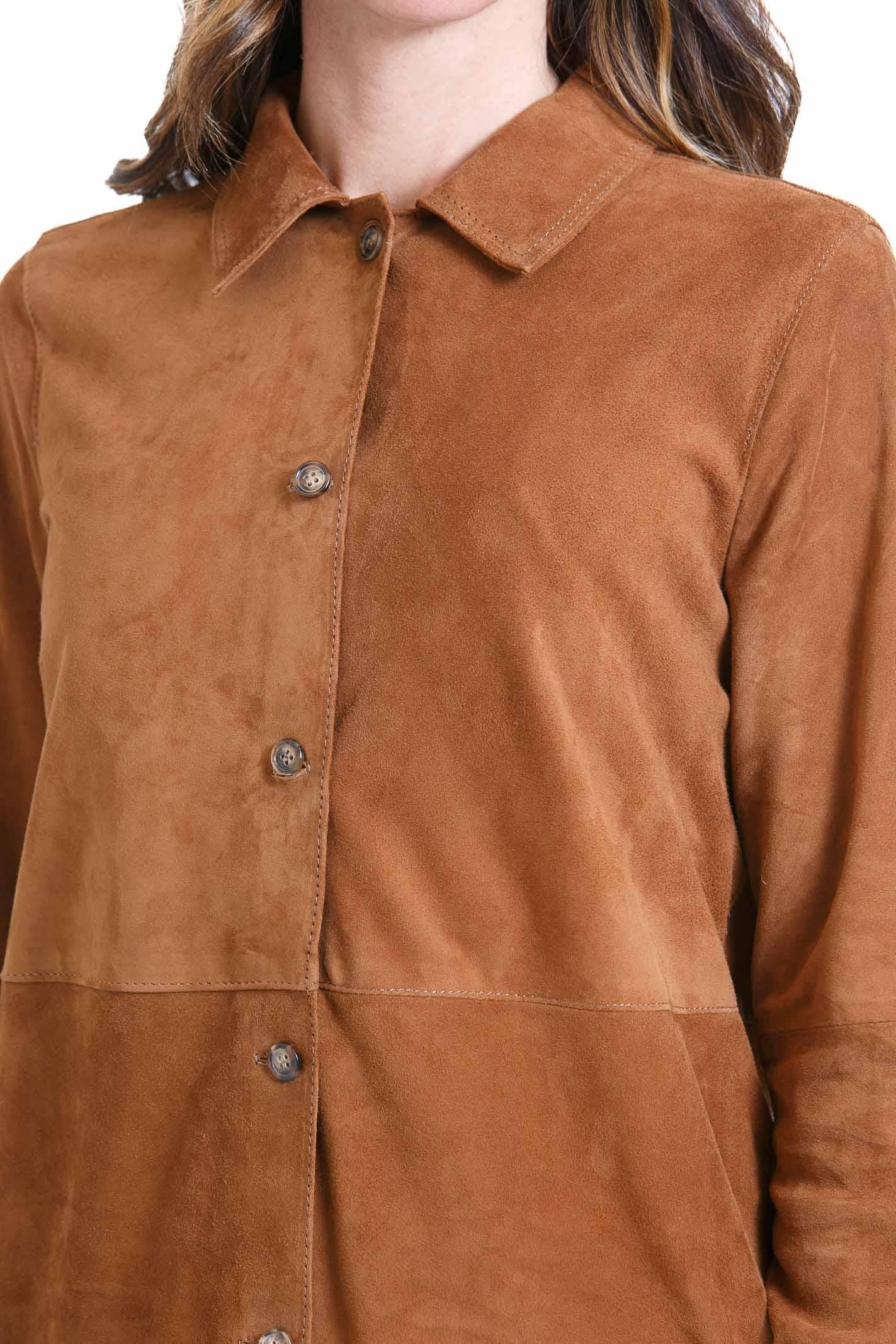 SEMICOUTURE  Camicie Cammello CAMICIA 20 