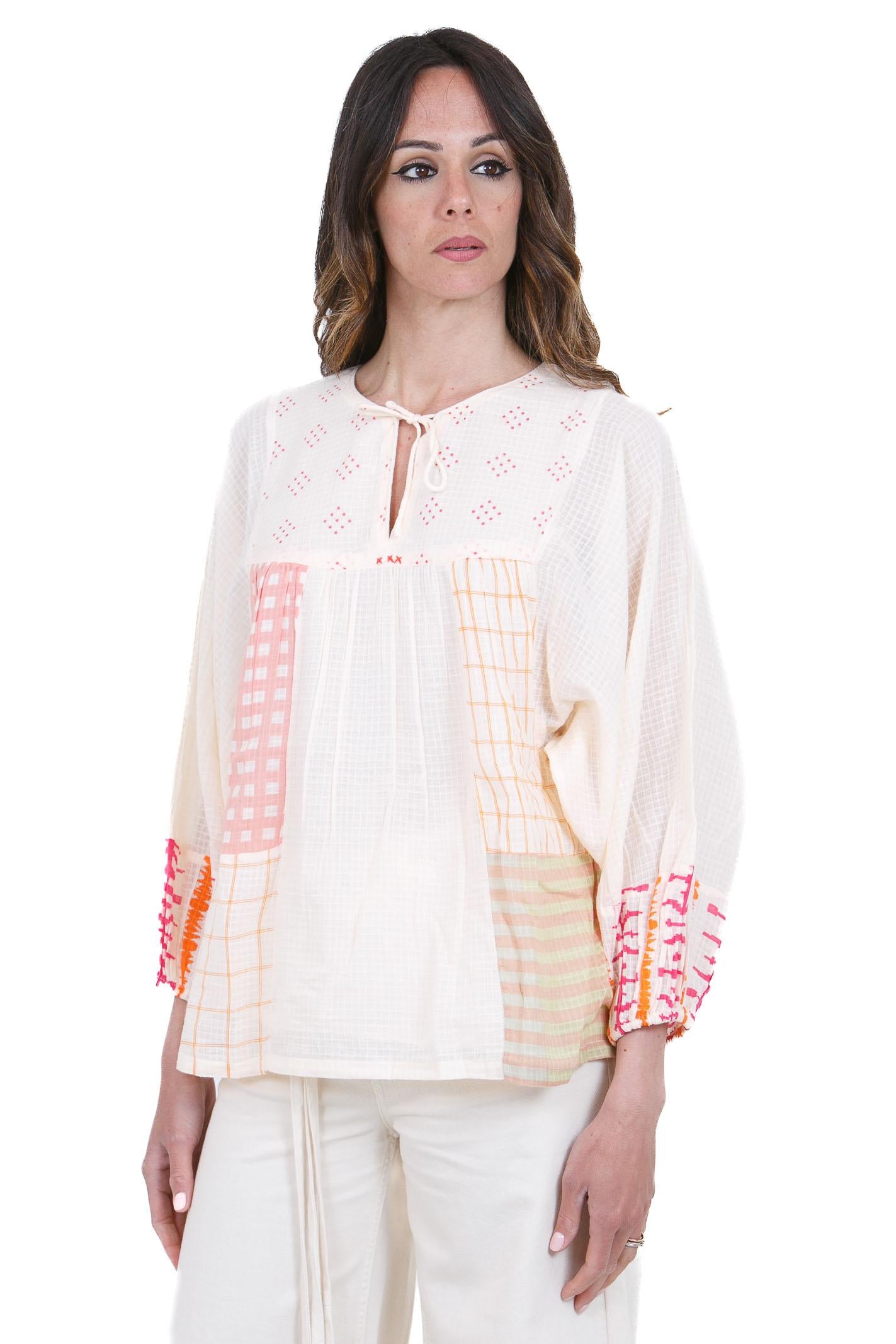 STELLA FOREST Blusa Maya Bluse Ecru MAYA-E26TU021 ECRU 
