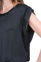 MANILA GRACE  Bluse Nero C174VU MA001 