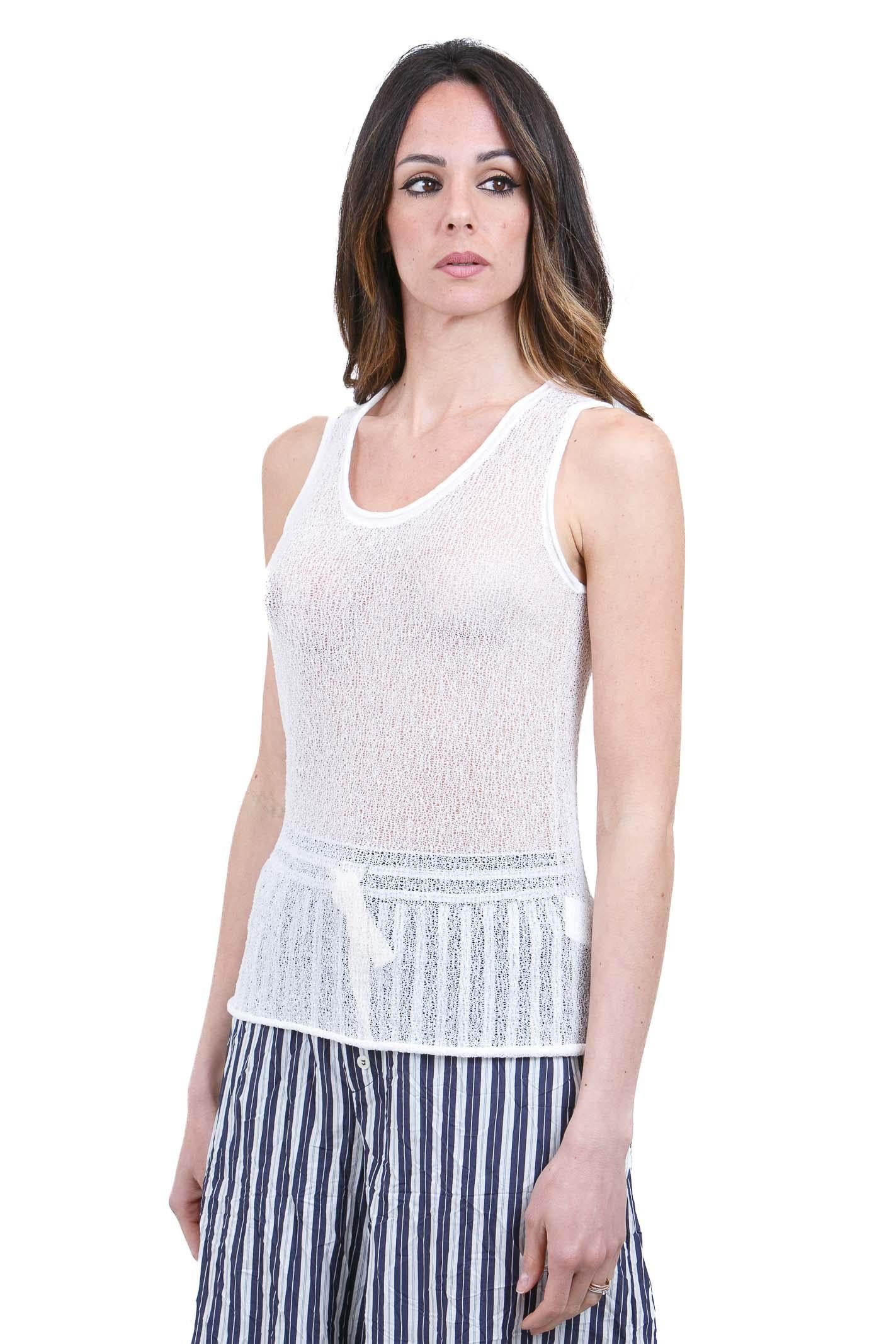 ROBERTO COLLINA  Canotte Bianco 261FXA34014 01 