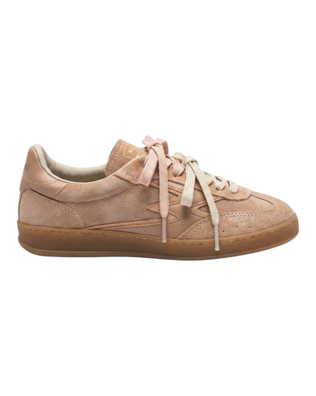 MOACONCEPT Sneakers MoaConcept powder pink suede glitter Scarpe Pink CL276 M08L 