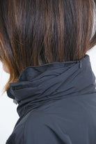 K-WAY Audette memory touch oversize Giubbotti Black Pure AUBETTE-K8132PW USY 