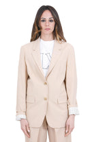 ALYSI Blazer monopetto con risvolto Blazer Pelle 116826-P6016 PELLE 