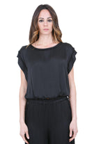 MANILA GRACE  Bluse Nero C174VU MA001 