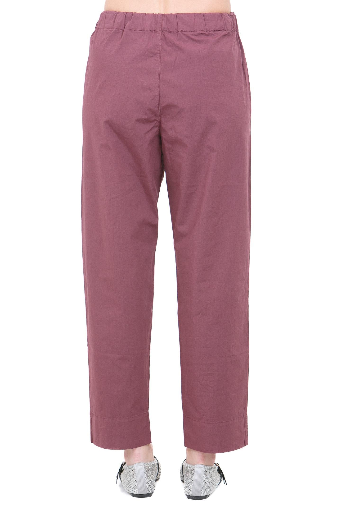 MADAME VENICE  Pantaloni Bordeaux PETUNIA BORDEAUX 