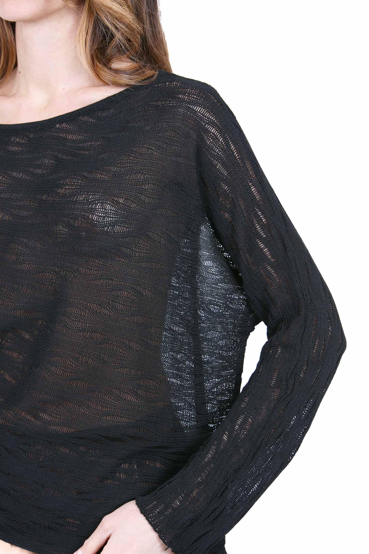 MANILA GRACE  Maglie Nero M547VU MA001 