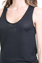 NOT SHY  Canotte Noir YANA-NF8G000LIP000 NOIR 