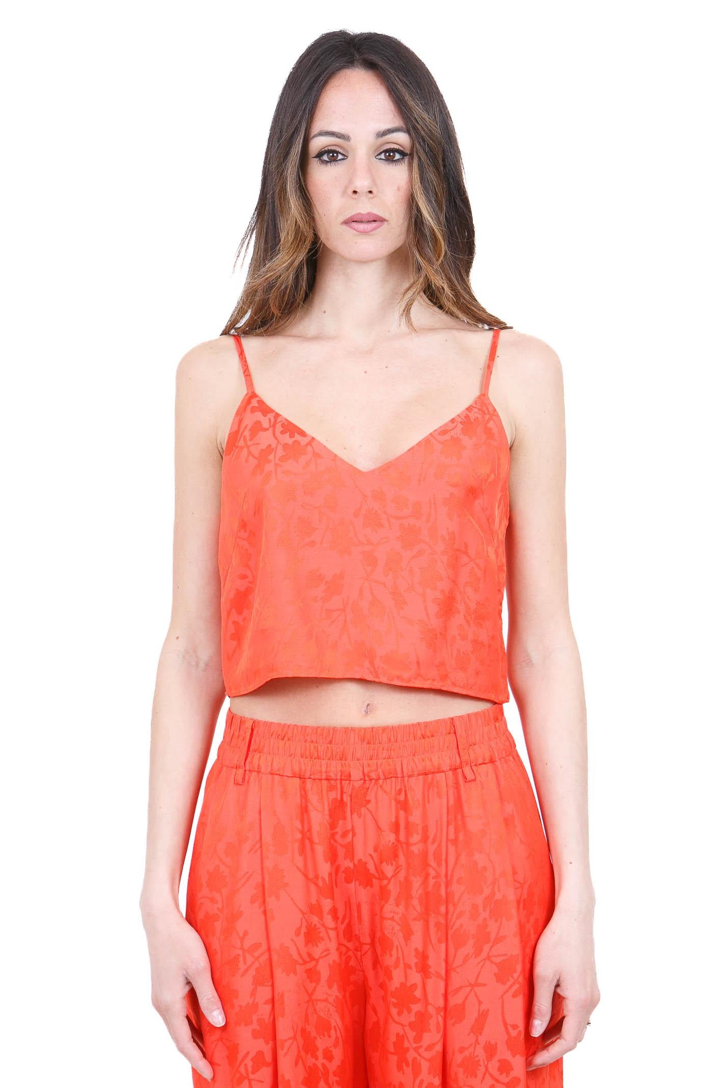 PINKO  Top Arancione/granatina ALPAGO-106896-A3AN A99 