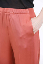 SEMICOUTURE Pantalone Lucia misto seta Pantaloni Dattero LUCIA-Y6SM39 U03-0 