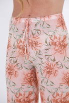 SEMICOUTURE Natalia pantalone stampa fiore Pantaloni Fiore/terra NATALIA-Y6SS38 FLW58 