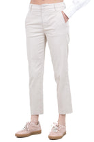 DONDUP  Pantaloni Avena latte DP576ZGS0096DPTD-NIMAZIP 004 