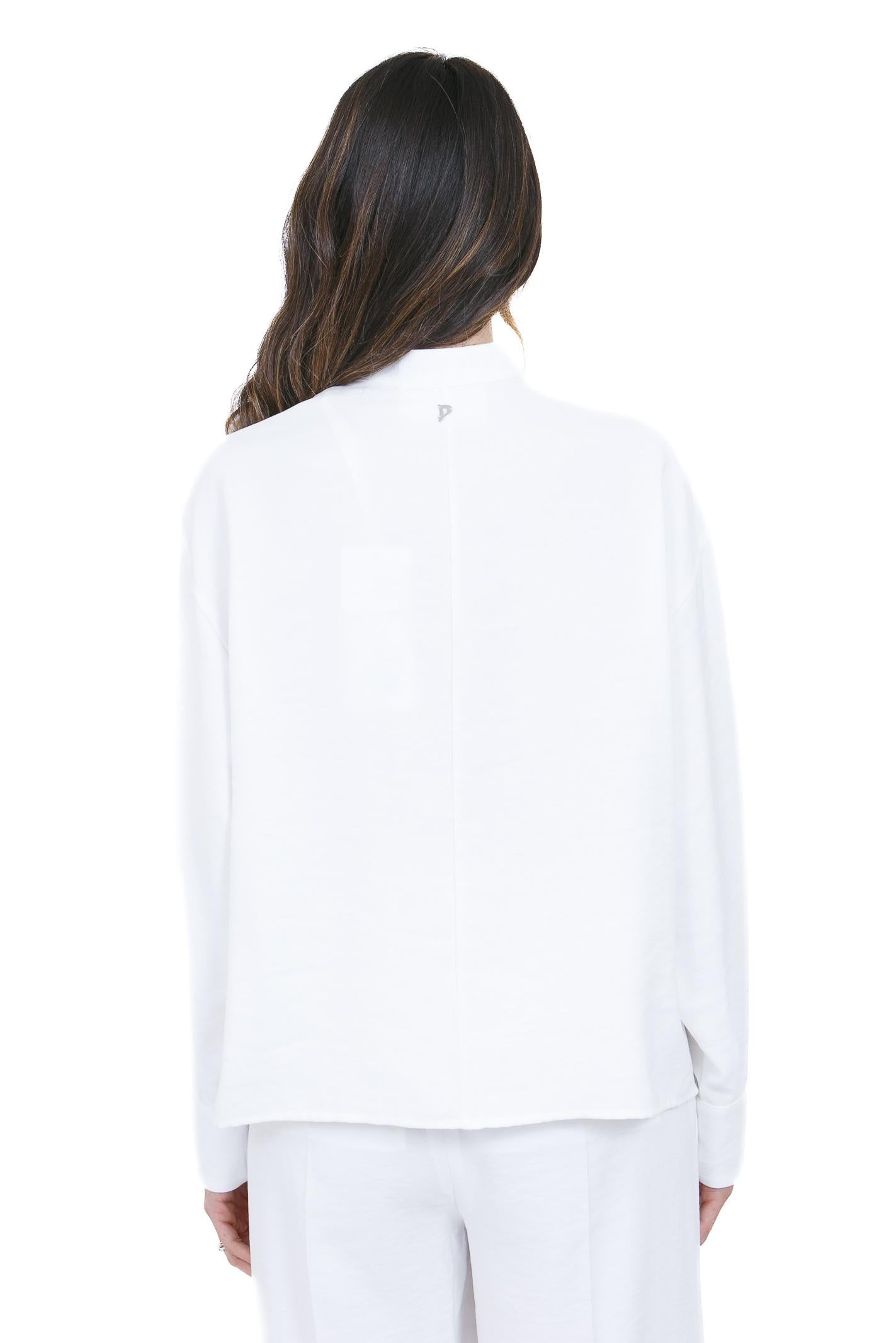 DONDUP  Camicie Latte DC493IF0049DXXX 001 