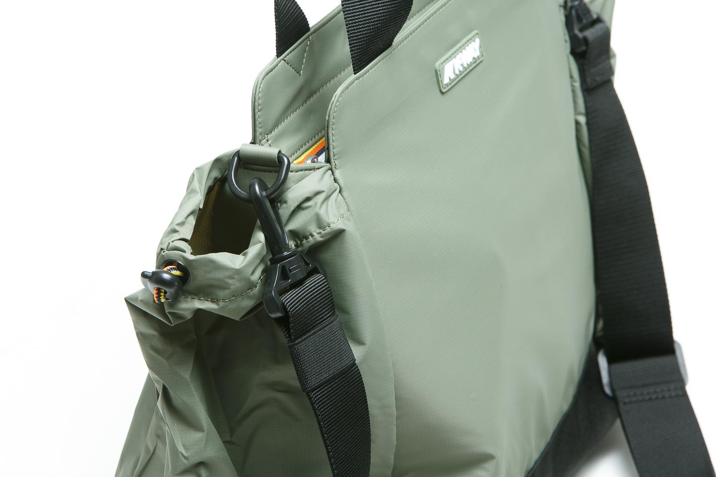 K-WAY Aisy shopping bag con manici Borse Green lichen AISY-K4138YW V15 
