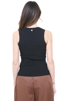 MANILA GRACE  Canotte Nero Y503VU MA001 