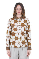 STELLA FOREST  Camicie Marrone LOTUS-E26CH020 MARRON 