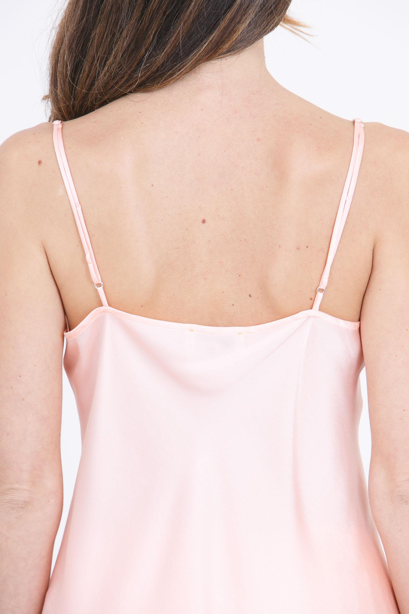 FORTE FORTE Top con bretelline sottili in satin Top Alba 14585MYTOP 1501 