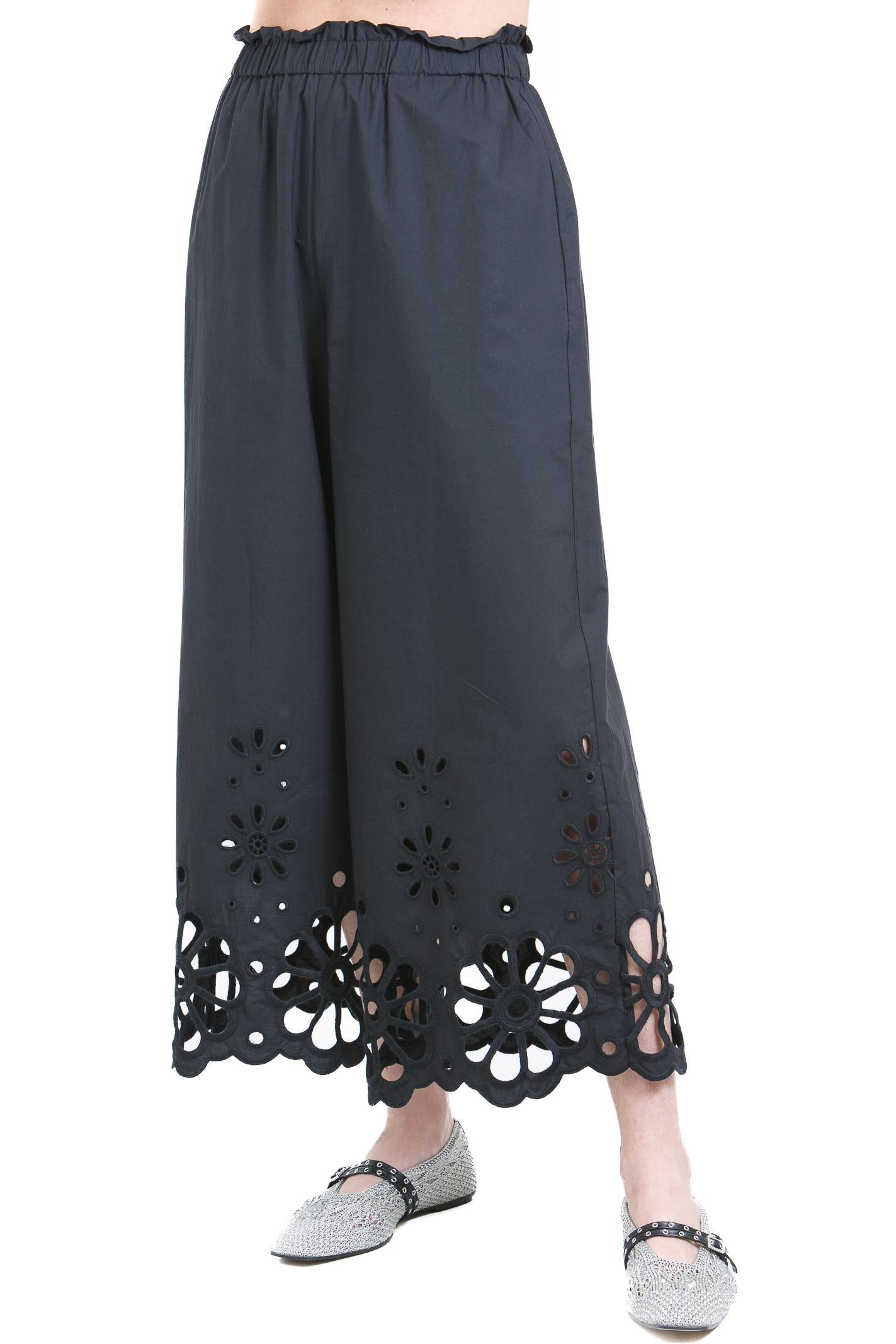 MEIMEIJ  Pantaloni Nero M6EAA2 100 