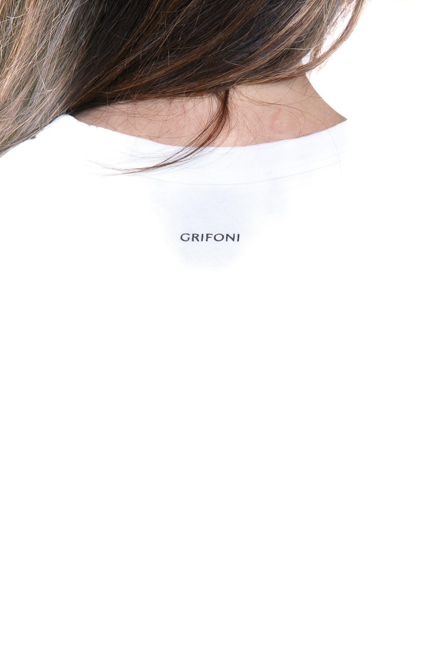 GRIFONI  T- Shirt Bianco G1AB0050 A01 